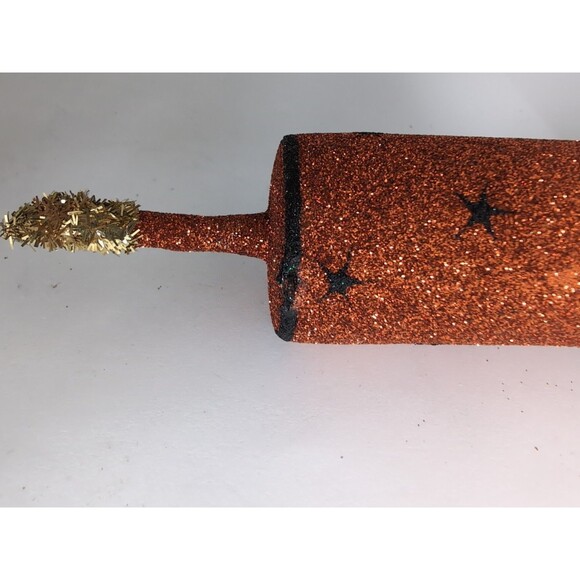 Patricia Breen Halloween Blastoff Rocket Black Cat Ornament Christmas RARE - Picture 4 of 5